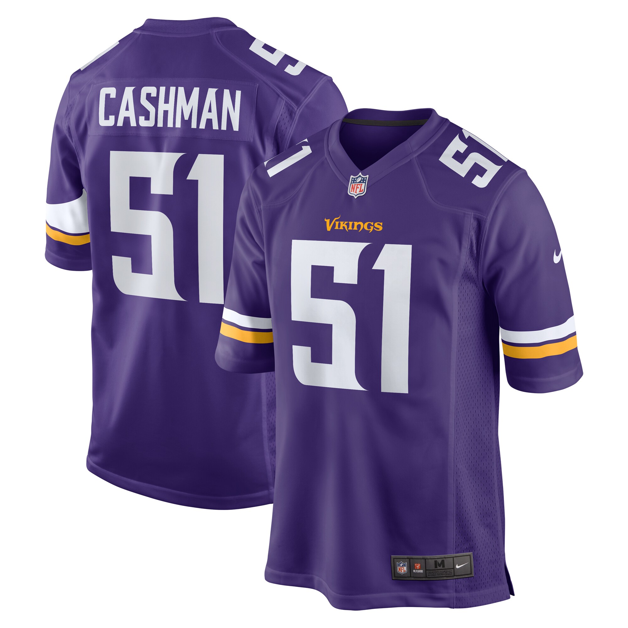 Minnesota Vikings mens nike blake cashman purple minnesota vikings team game jersey Collection | Vikings Online Shop