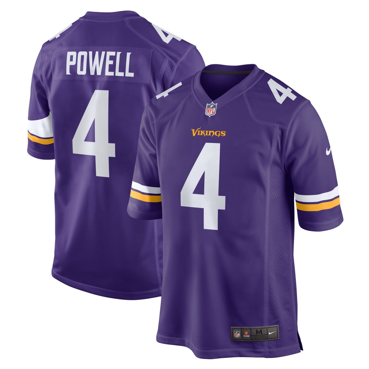 Minnesota Vikings mens nike brandon powell purple minnesota vikings game jersey Collection | Vikings Online Shop
