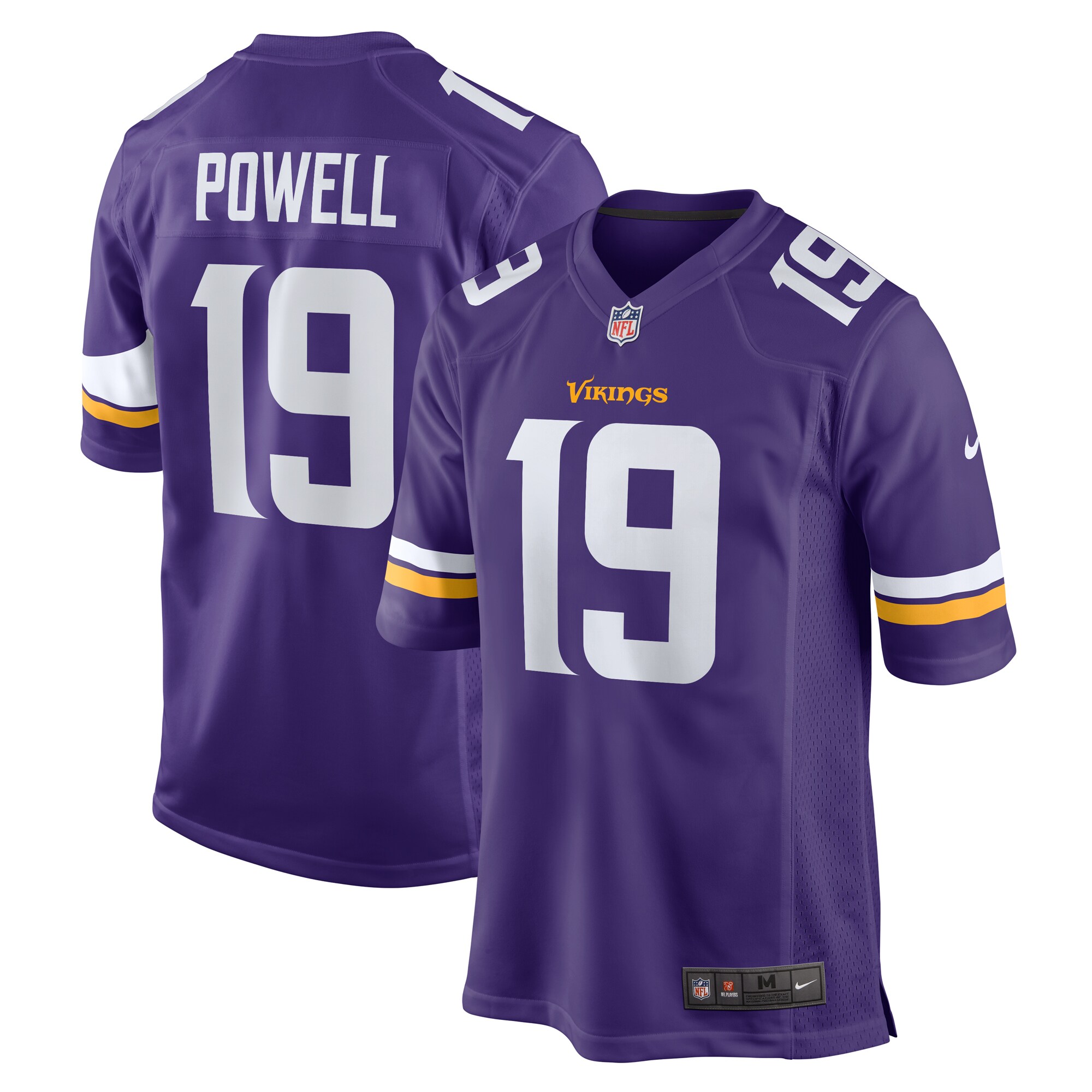 Minnesota Vikings mens nike brandon powell purple minnesota vikings game jersey 200067397 Collection | Vikings Online Shop
