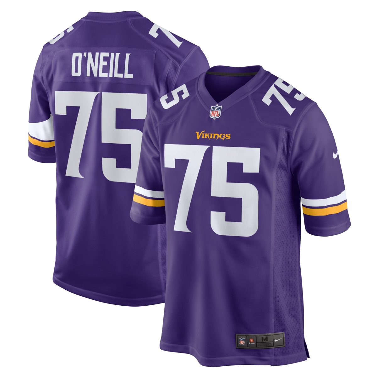 Minnesota Vikings mens nike brian oneill purple minnesota vikings game jersey Collection | Vikings Online Shop
