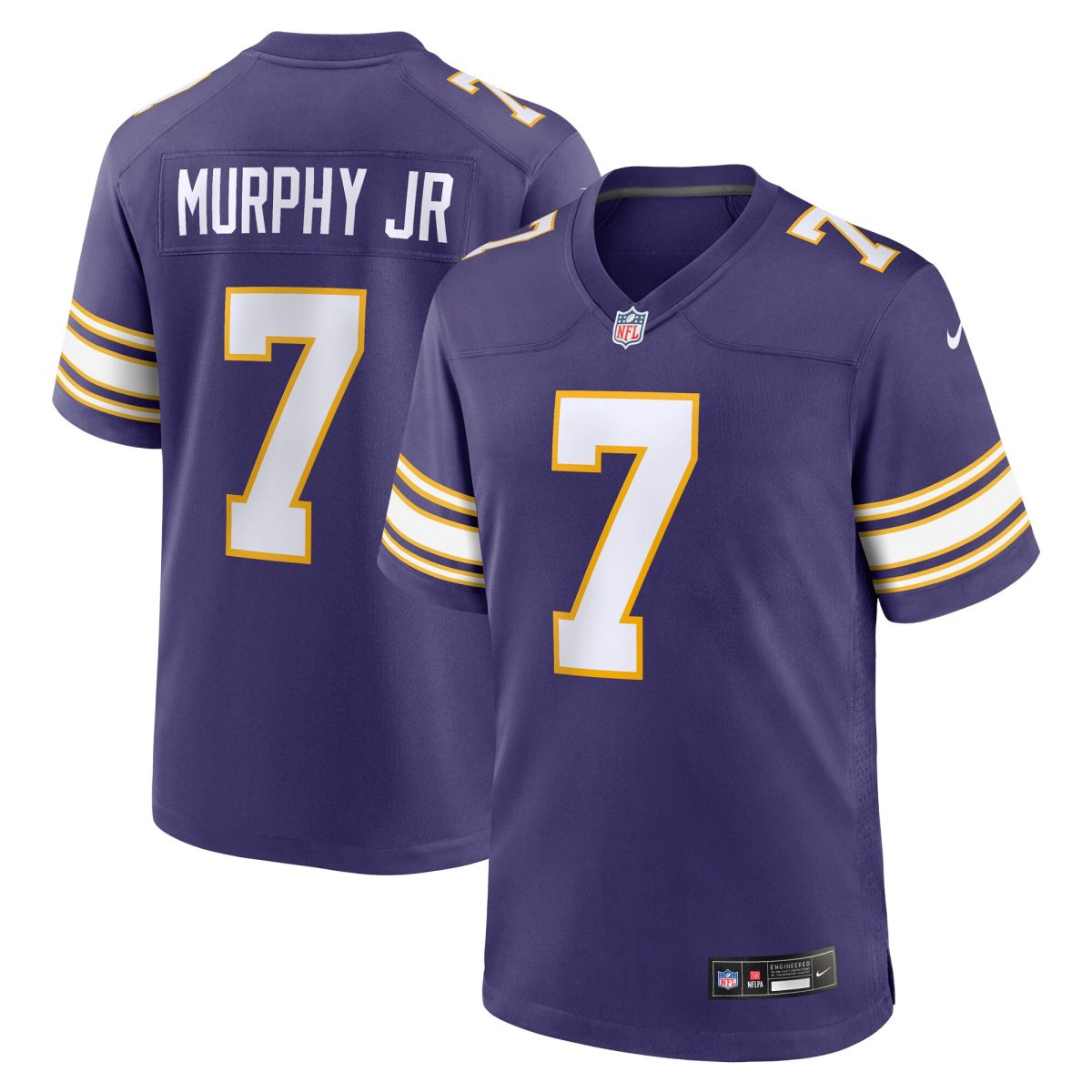 Minnesota Vikings mens nike byron murphy jr. purple minnesota vikings classic player game jersey Collection | Vikings Online Shop