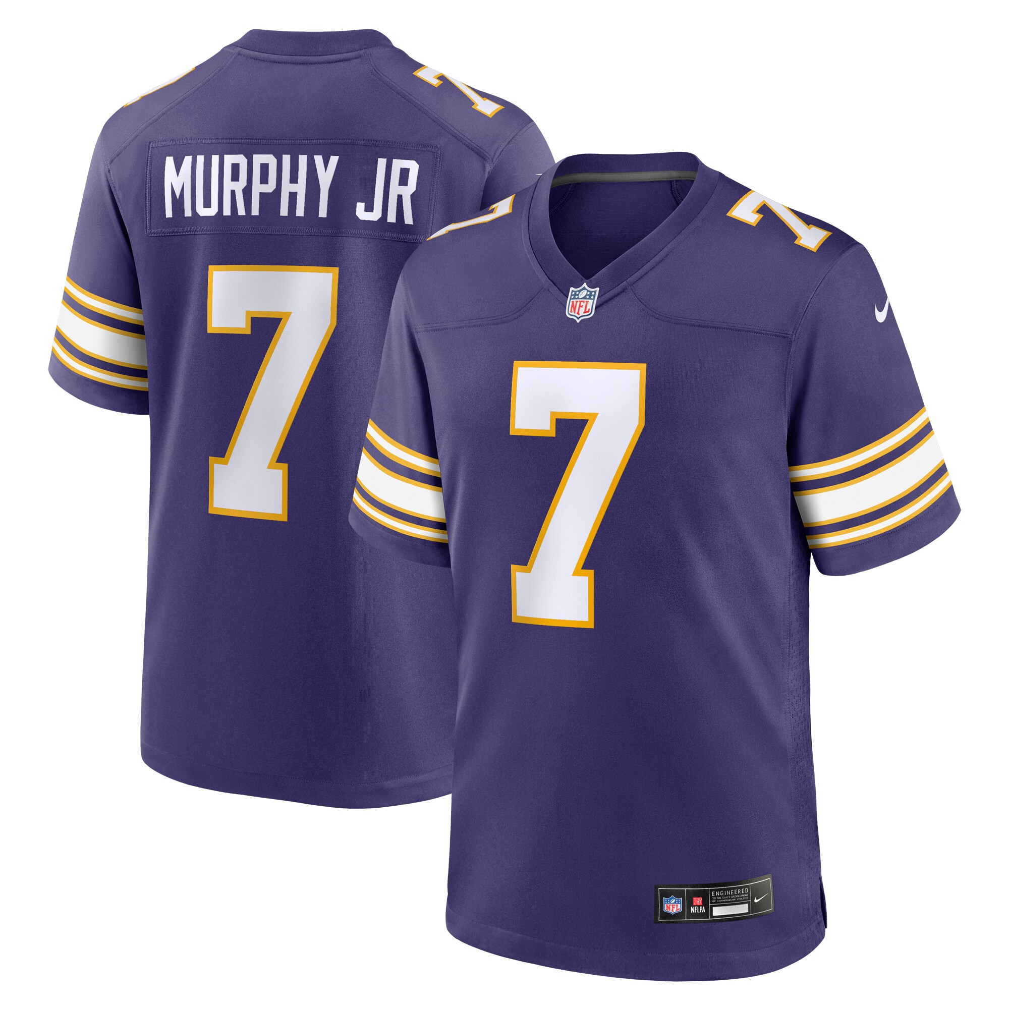 Minnesota Vikings mens nike byron murphy jr. purple minnesota vikings classic player game jersey Collection | Vikings Online Shop