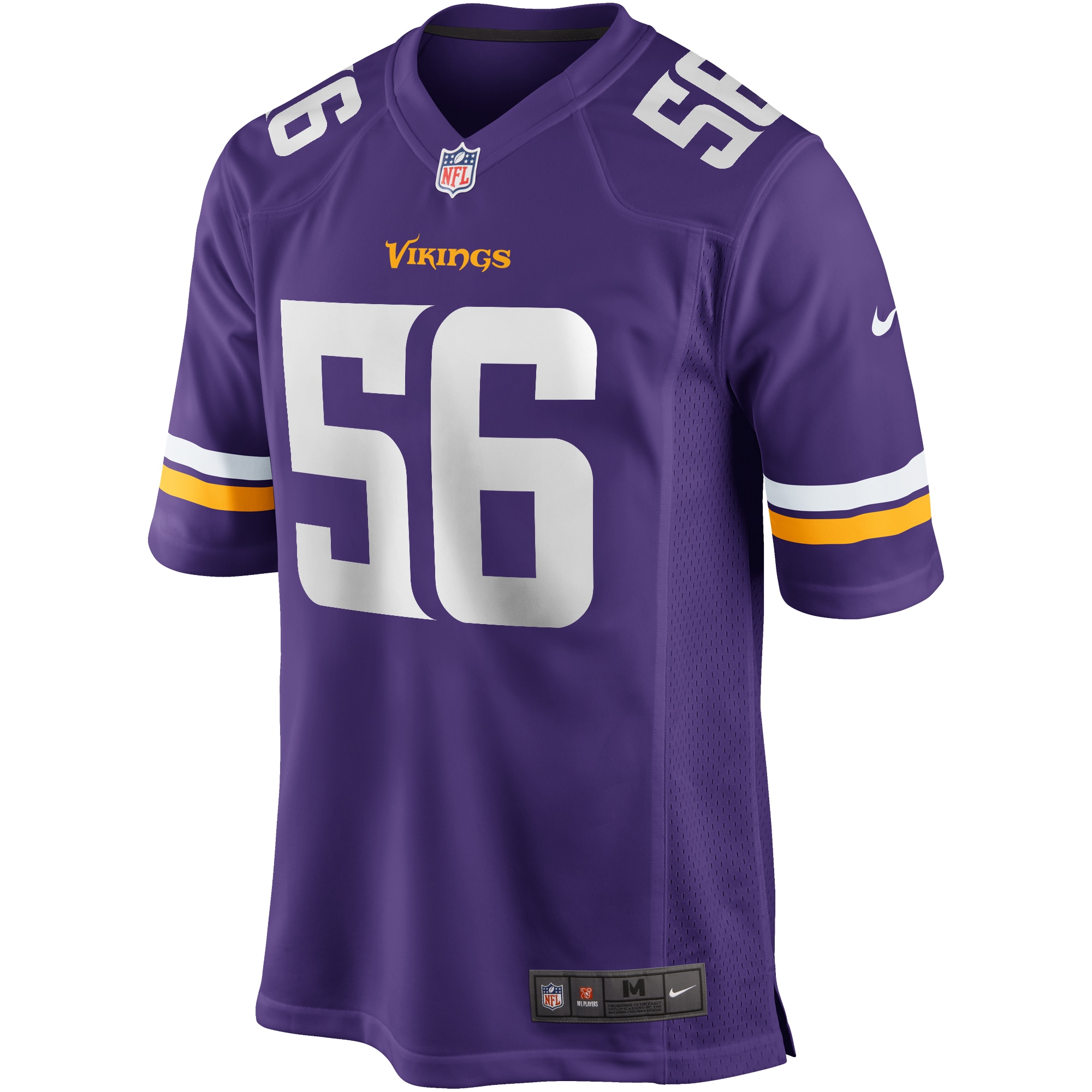 Minnesota Vikings mens nike chris doleman purple minnesota vikings game retired player jersey Collection | Vikings Online Shop