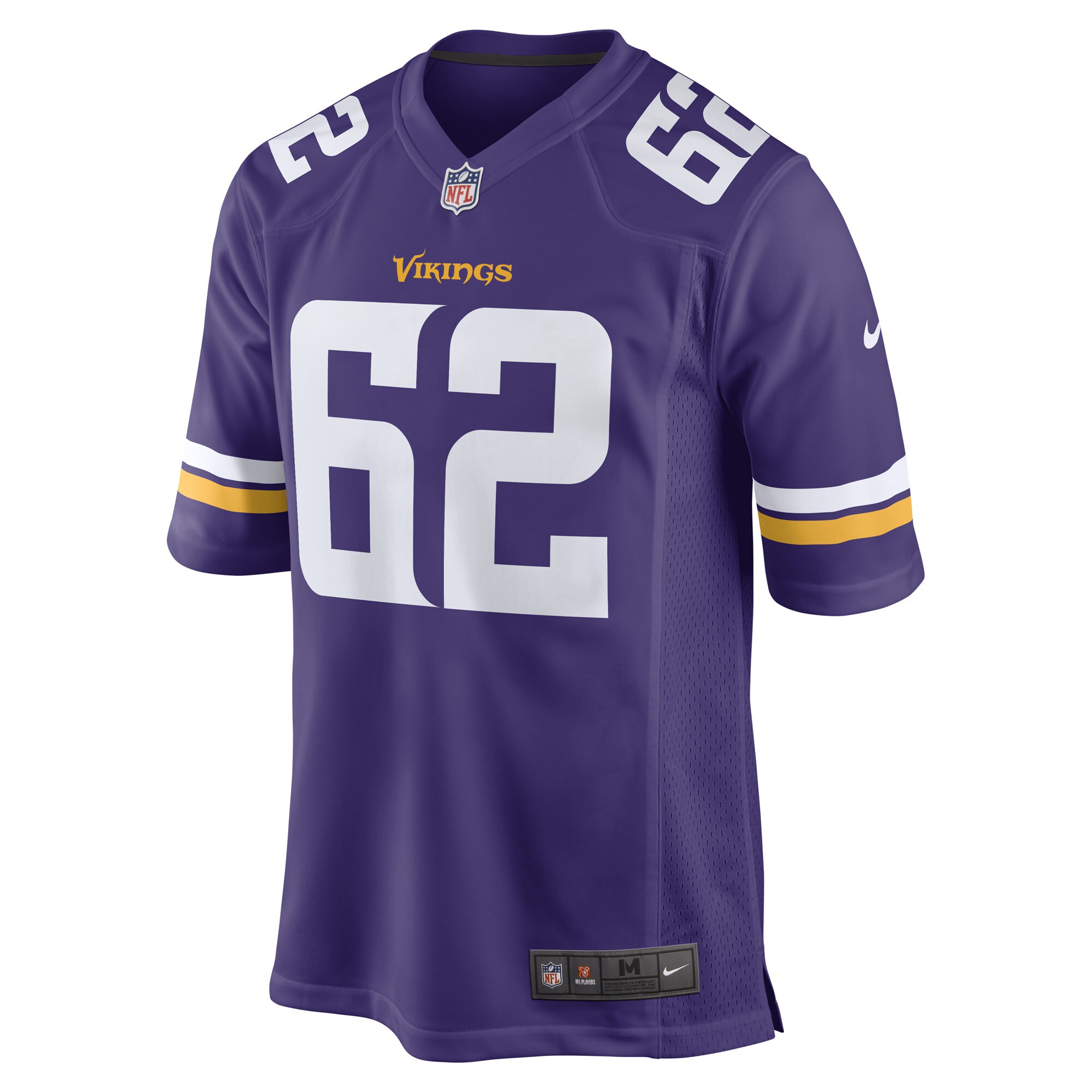 Minnesota Vikings mens nike chris reed purple minnesota vikings game player jersey Collection | Vikings Online Shop