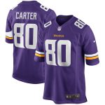Minnesota Vikings mens nike cris carter purple minnesota vikings game retired player jersey Collection | Vikings Online Shop