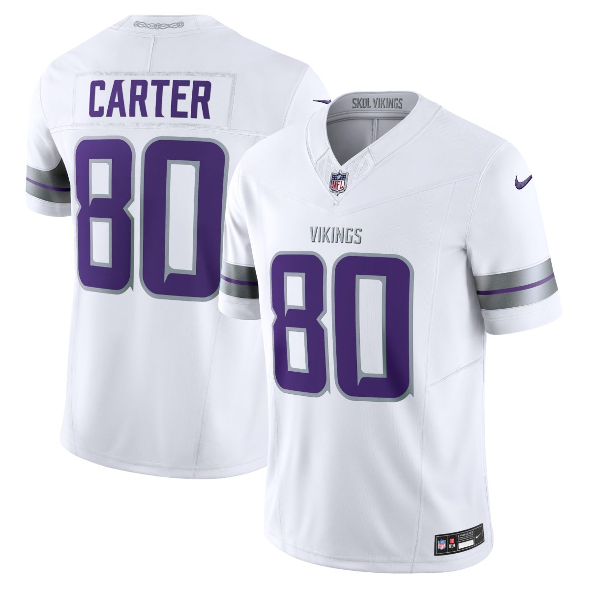 Minnesota Vikings mens nike cris carter white minnesota vikings alternate vapor f.u.s.e. retired player limited jersey Collection | Vikings Online Shop