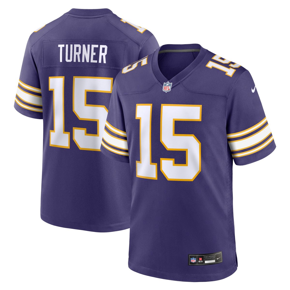 Minnesota Vikings mens nike dallas turner purple minnesota vikings alternate game jersey Collection | Vikings Online Shop