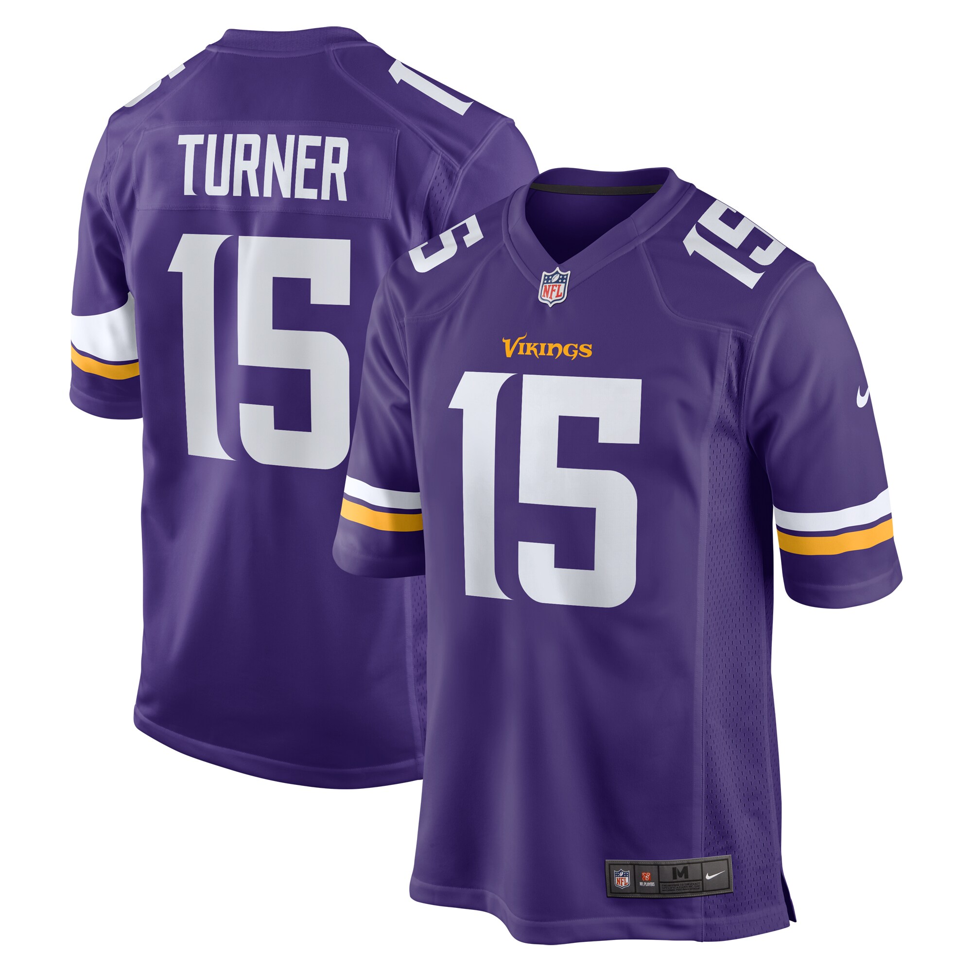 Minnesota Vikings mens nike dallas turner purple minnesota vikings player game jersey Collection | Vikings Online Shop
