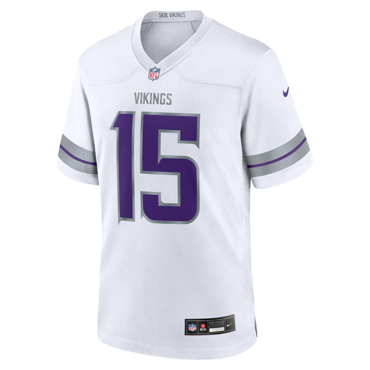 Minnesota Vikings mens nike dallas turner white minnesota vikings alternate game player jersey Collection | Vikings Online Shop