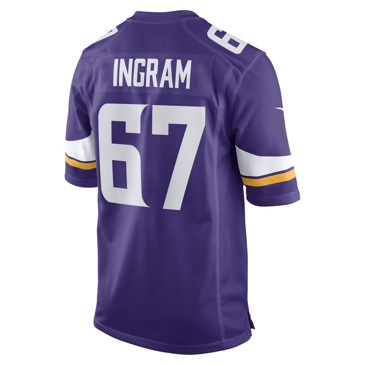 Minnesota Vikings mens nike ed ingram purple minnesota vikings game player jersey Collection | Vikings Online Shop