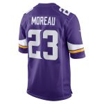 Minnesota Vikings mens nike fabian moreau purple minnesota vikings game jersey Collection | Vikings Online Shop