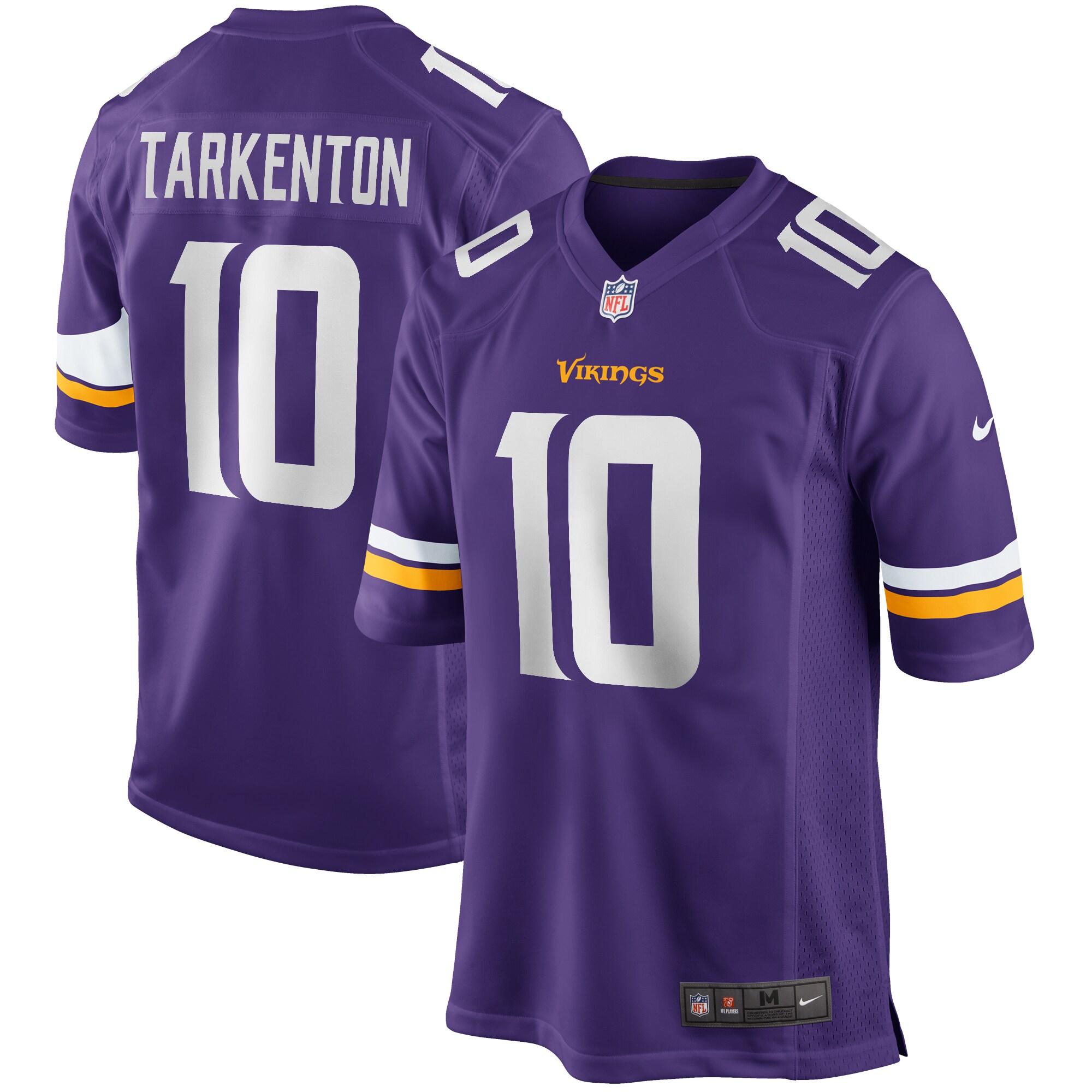 Minnesota Vikings mens nike fran tarkenton purple minnesota vikings game retired player jersey Collection | Vikings Online Shop