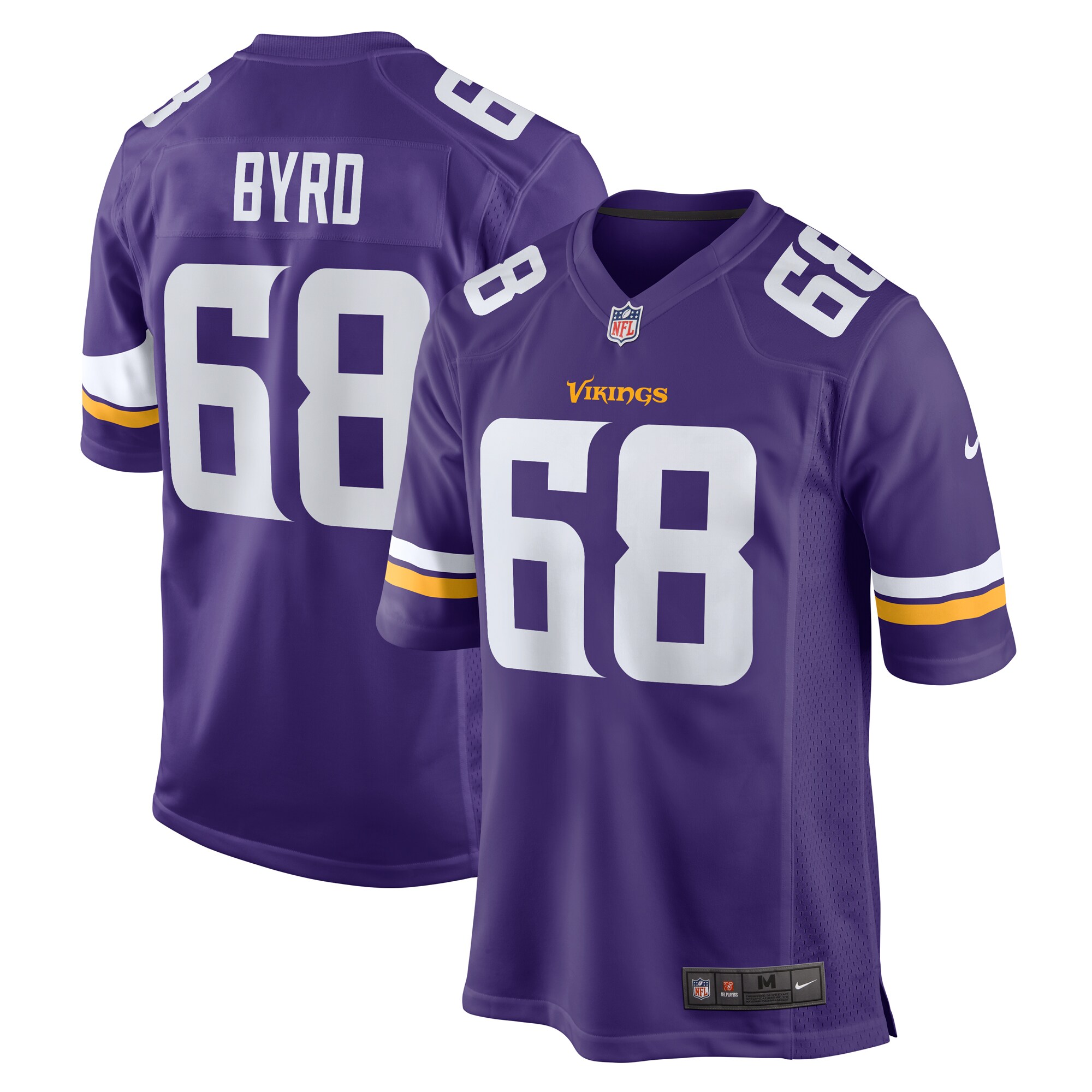 Minnesota Vikings mens nike henry byrd purple minnesota vikings team game jersey Collection | Vikings Online Shop