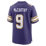Minnesota Vikings mens nike j.j. mccarthy purple minnesota vikings 2nd alternate player game jersey Collection | Vikings Online Shop