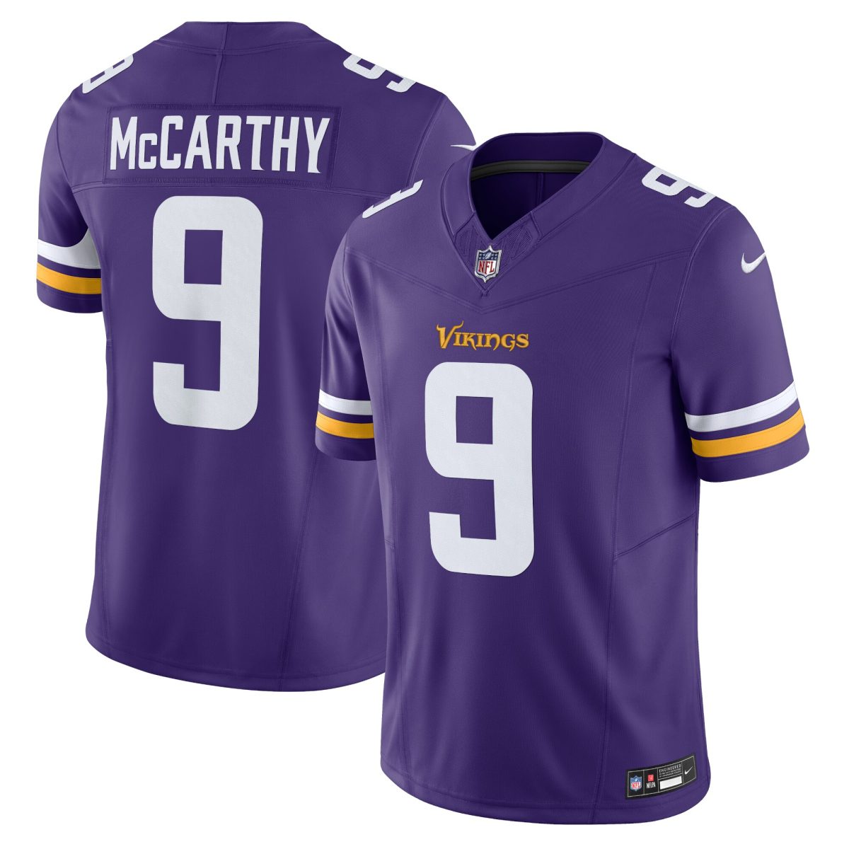 Minnesota Vikings mens nike j.j. mccarthy purple minnesota vikings vapor f.u.s.e. limited jersey Collection | Vikings Online Shop