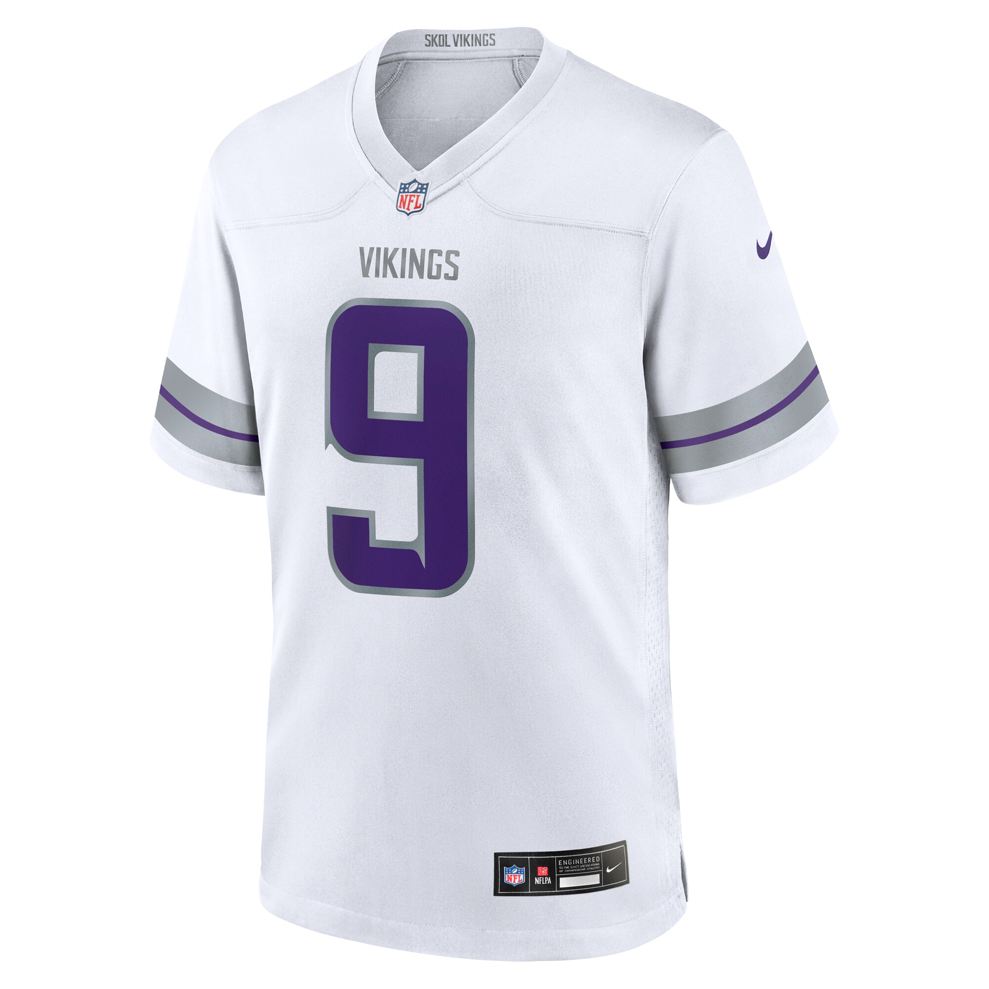 Minnesota Vikings mens nike j.j. mccarthy white minnesota vikings alternate game player jersey Collection | Vikings Online Shop