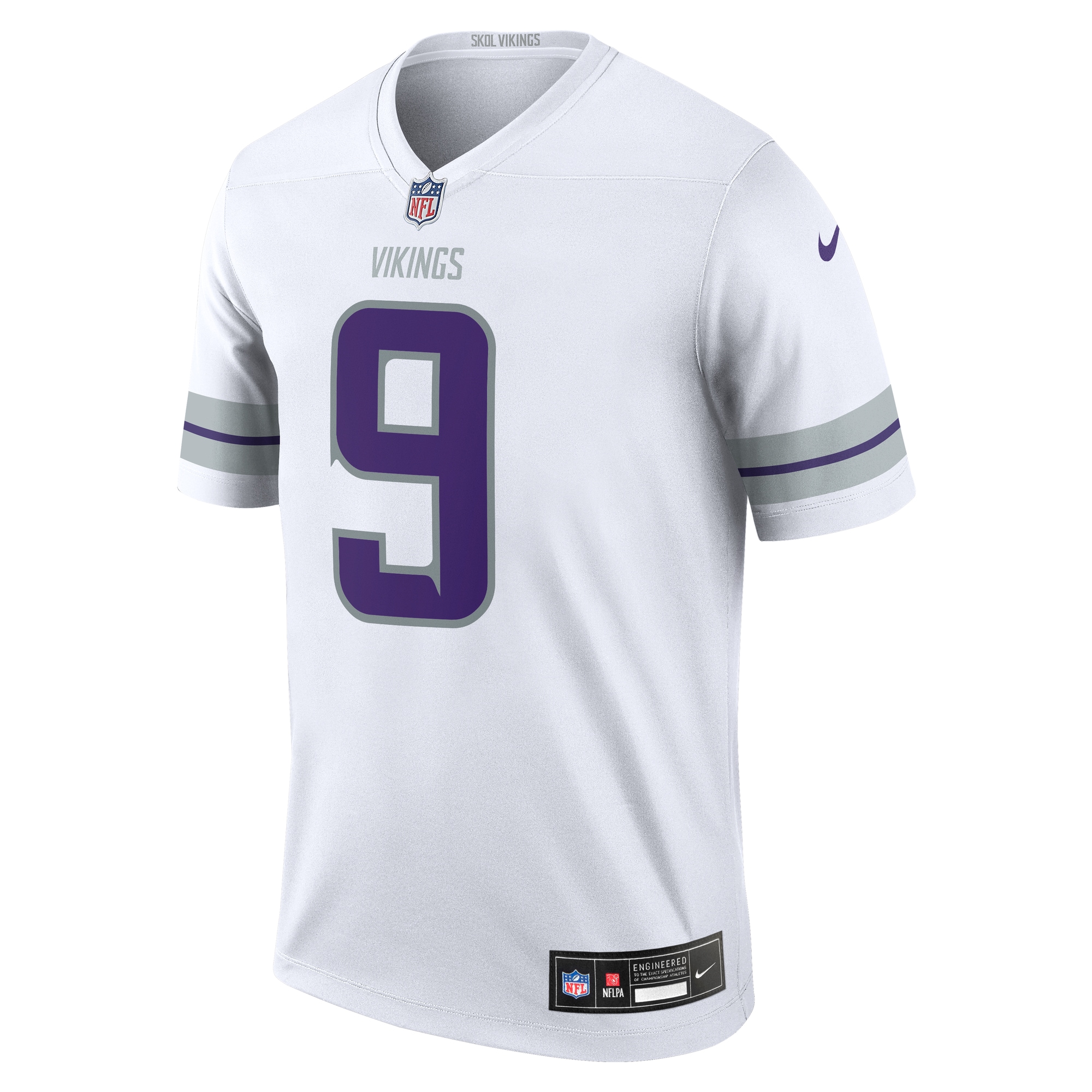 Minnesota Vikings mens nike j.j. mccarthy white minnesota vikings alternate legend player performance top Collection | Vikings Online Shop