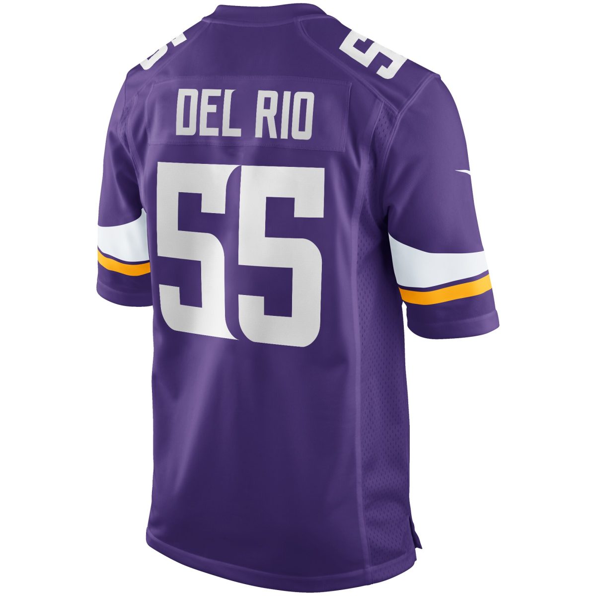 Minnesota Vikings mens nike jack del rio purple minnesota vikings game retired player jersey Collection | Vikings Online Shop
