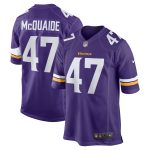 Minnesota Vikings mens nike jake mcquaide purple minnesota vikings game jersey Collection | Vikings Online Shop