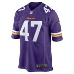Minnesota Vikings mens nike jake mcquaide purple minnesota vikings game jersey Collection | Vikings Online Shop
