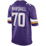 Minnesota Vikings mens nike jim marshall purple minnesota vikings game retired player jersey Collection | Vikings Online Shop