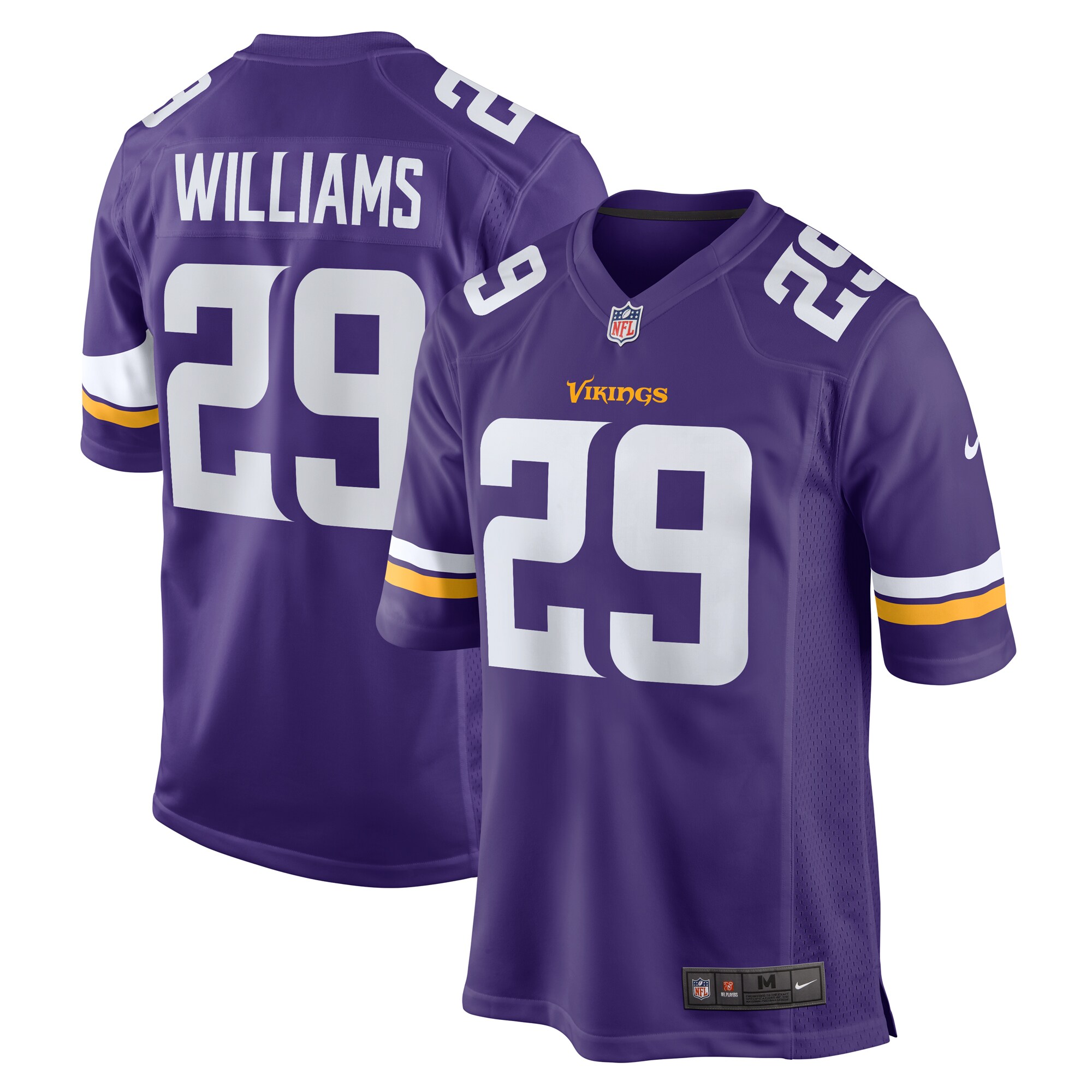 Minnesota Vikings mens nike joejuan williams purple minnesota vikings game jersey Collection | Vikings Online Shop