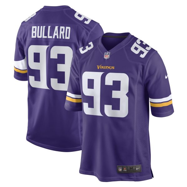 Minnesota Vikings mens nike jonathan bullard purple minnesota vikings game player jersey Collection | Vikings Online Shop