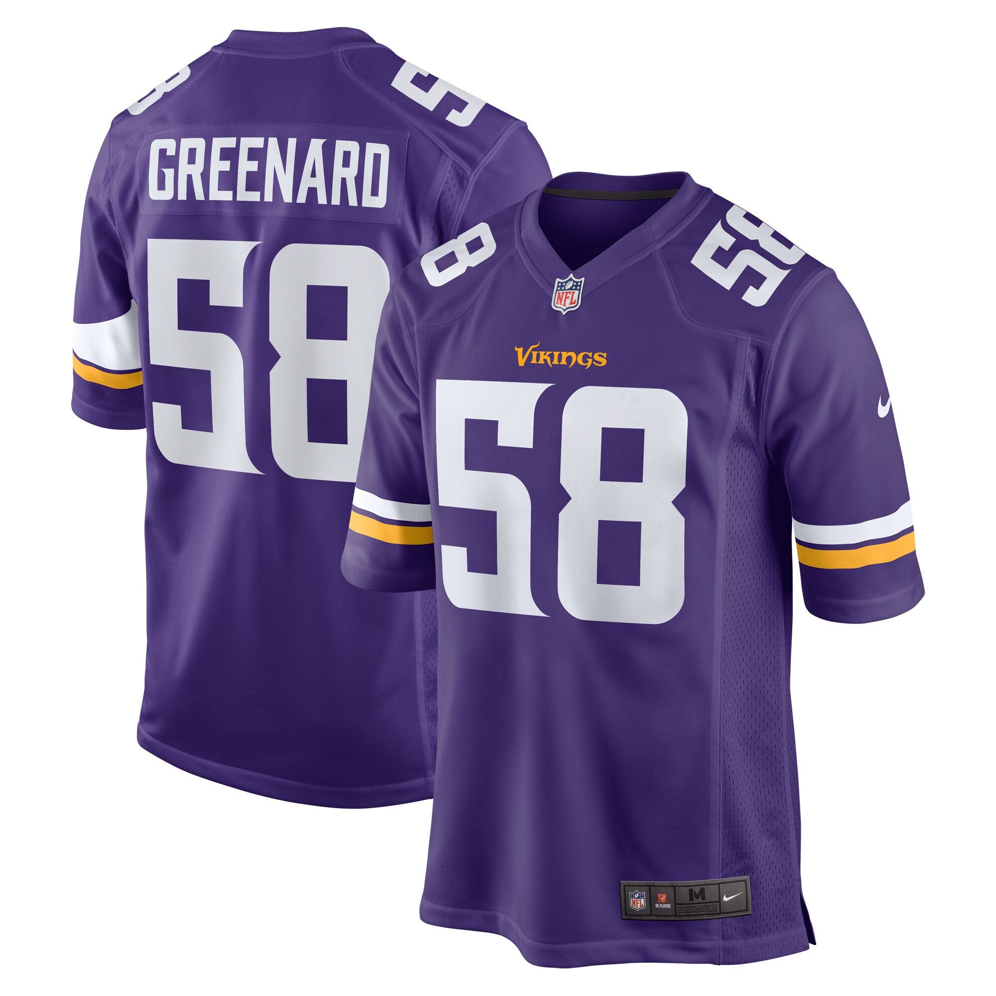 Minnesota Vikings mens nike jonathan greenard purple minnesota vikings team game jersey Collection | Vikings Online Shop