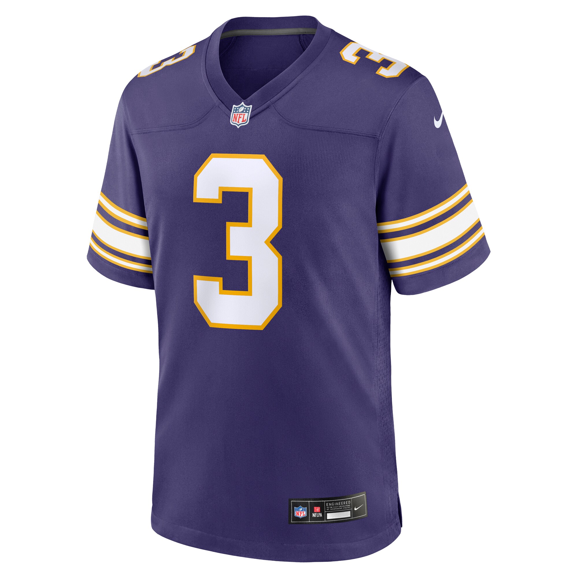 Minnesota Vikings mens nike jordan addison purple minnesota vikings classic player game jersey Collection | Vikings Online Shop