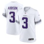 Minnesota Vikings mens nike jordan addison white minnesota vikings alternate game player jersey Collection | Vikings Online Shop