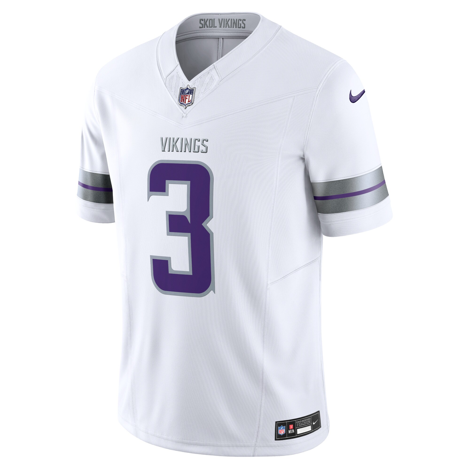 Minnesota Vikings mens nike jordan addison white minnesota vikings alternate vapor f.u.s.e. limited jersey Collection | Vikings Online Shop