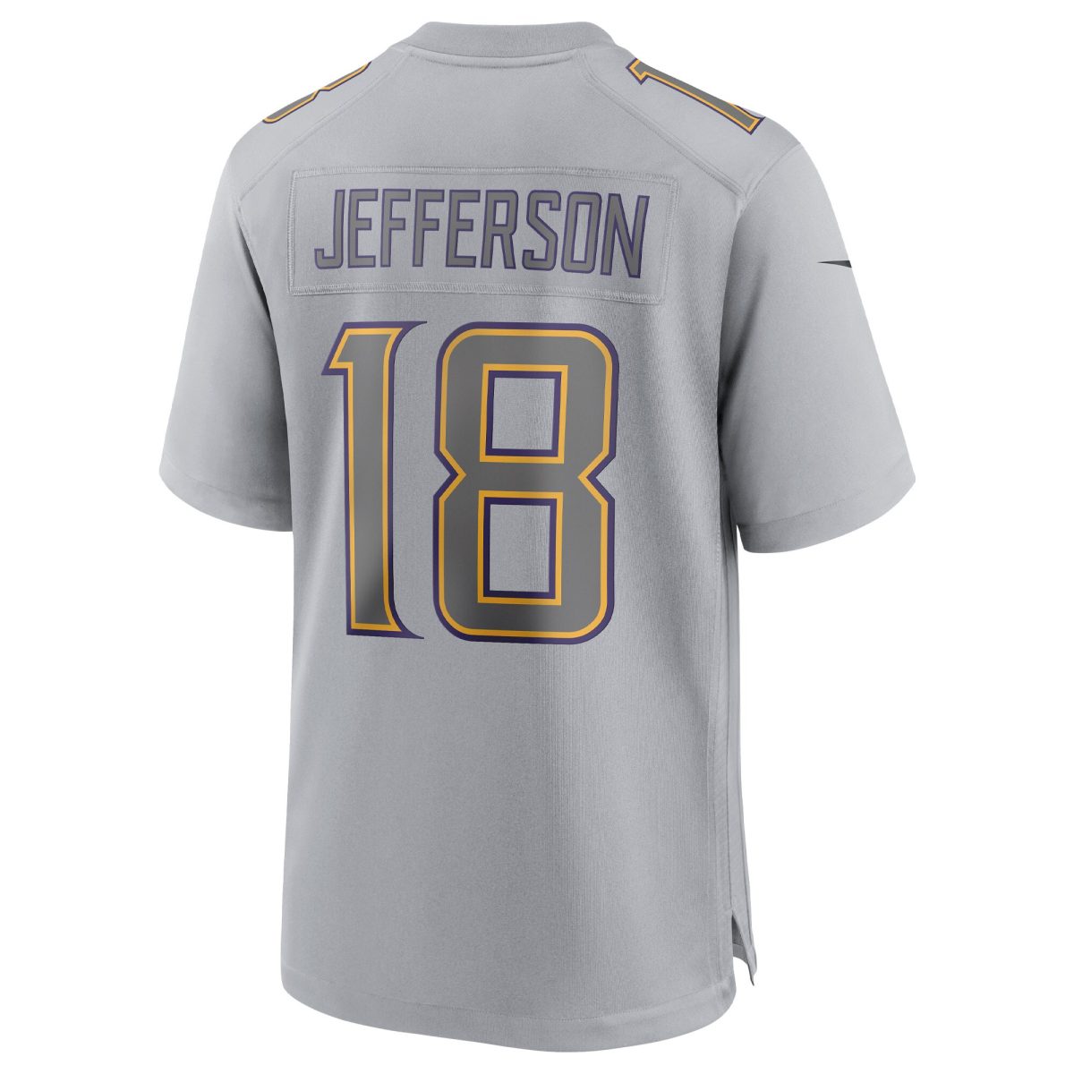 Minnesota Vikings mens nike justin jefferson gray minnesota vikings atmosphere fashion game jersey Collection | Vikings Online Shop