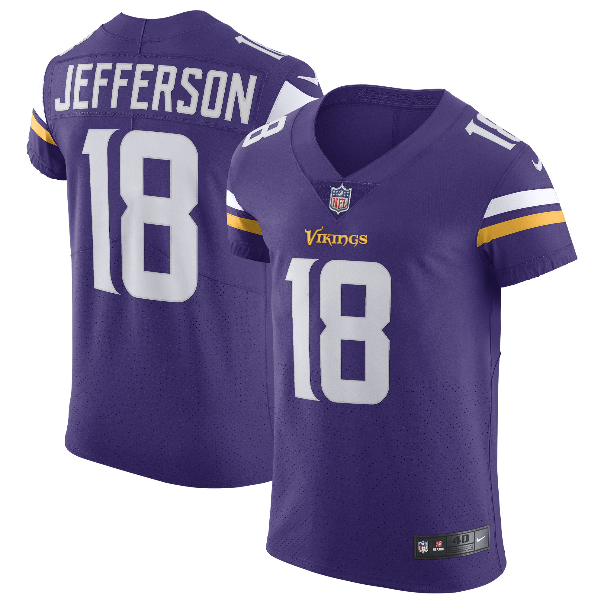 Minnesota Vikings mens nike justin jefferson purple minnesota vikings home vapor elite jersey Collection | Vikings Online Shop