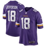 Minnesota Vikings mens nike justin jefferson purple minnesota vikings player game jersey Collection | Vikings Online Shop