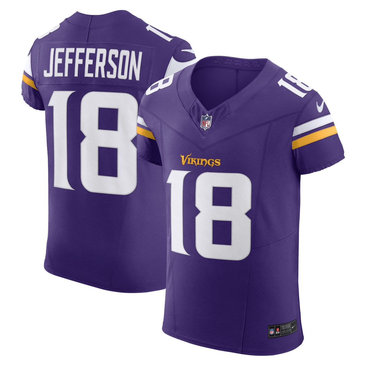 Minnesota Vikings mens nike justin jefferson purple minnesota vikings vapor f.u.s.e. elite jersey Collection | Vikings Online Shop
