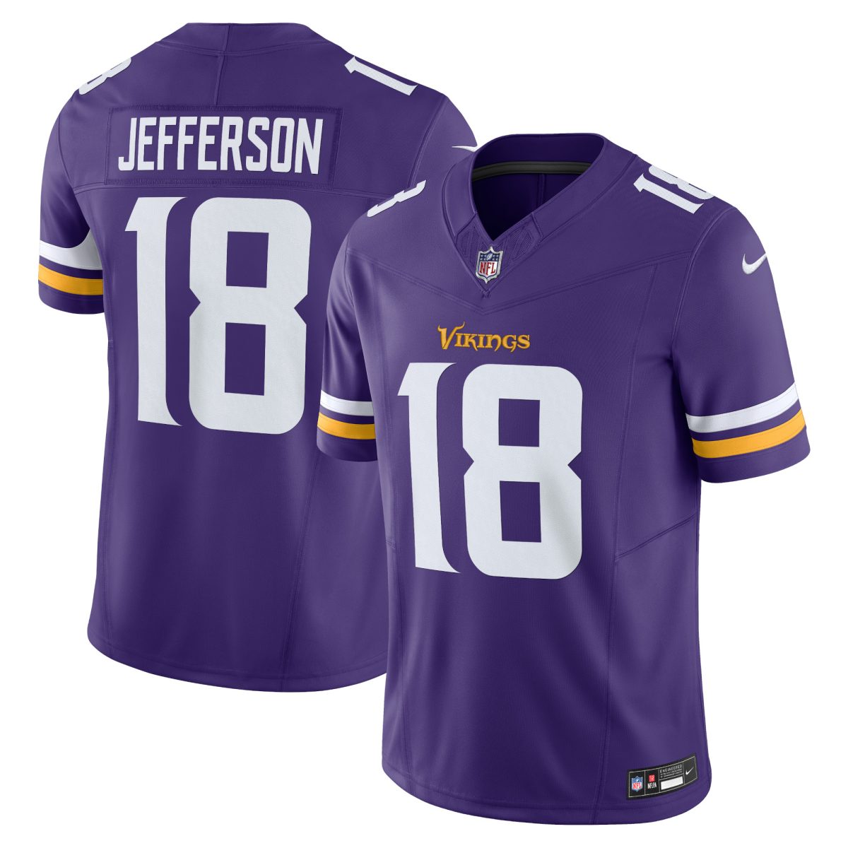 Minnesota Vikings mens nike justin jefferson purple minnesota vikings vapor f.u.s.e. limited jersey 5030041 Collection | Vikings Online Shop
