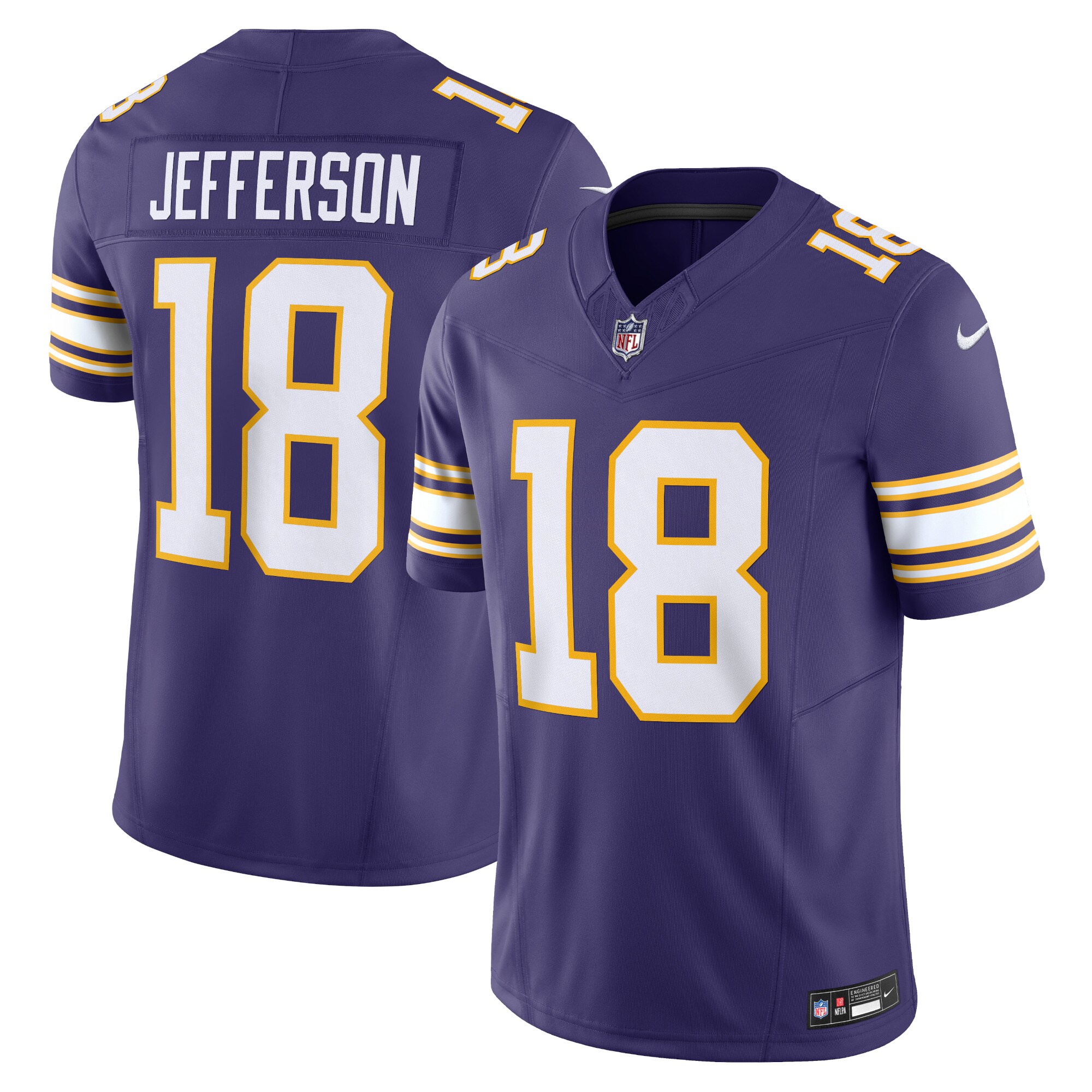 Minnesota Vikings mens nike justin jefferson purple minnesota vikings vapor f.u.s.e. limited jersey Collection | Vikings Online Shop
