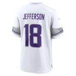 Minnesota Vikings mens nike justin jefferson white minnesota vikings alternate game player jersey Collection | Vikings Online Shop