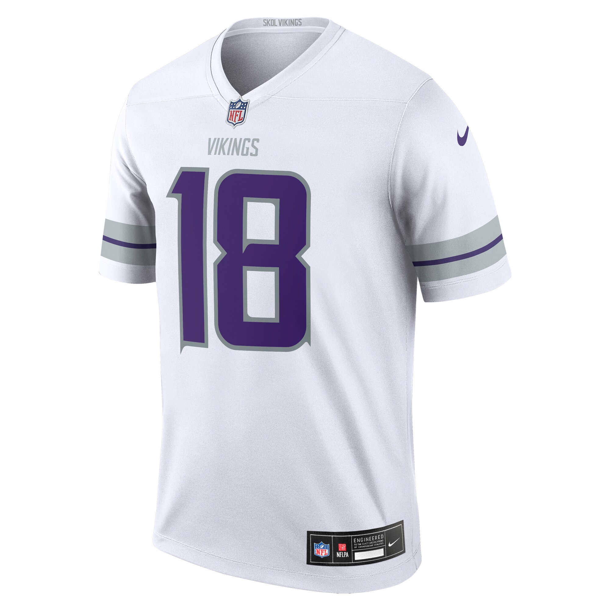 Minnesota Vikings mens nike justin jefferson white minnesota vikings alternate legend player performance top Collection | Vikings Online Shop