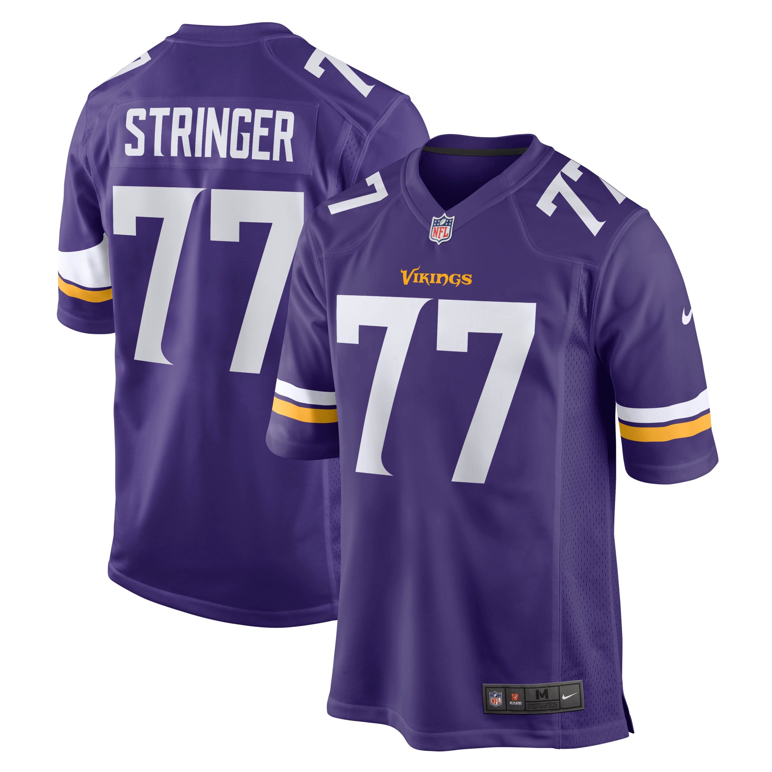 Minnesota Vikings mens nike korey stringer purple minnesota vikings retired player jersey Collection | Vikings Online Shop