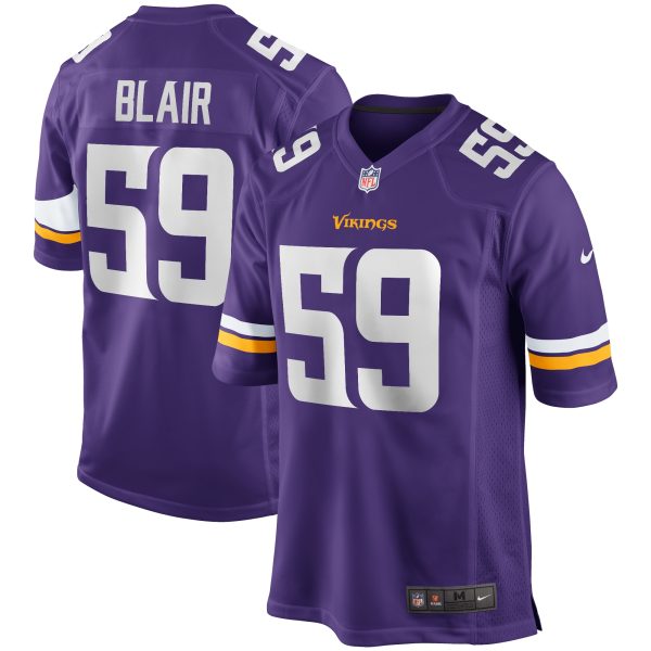 Minnesota Vikings mens nike matt blair purple minnesota vikings game retired player jersey Collection | Vikings Online Shop