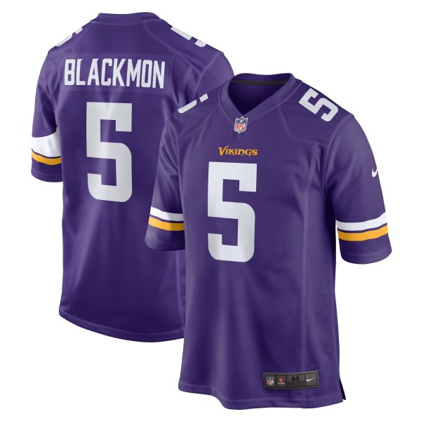 Minnesota Vikings mens nike mekhi blackmon purple minnesota vikings game jersey Collection | Vikings Online Shop
