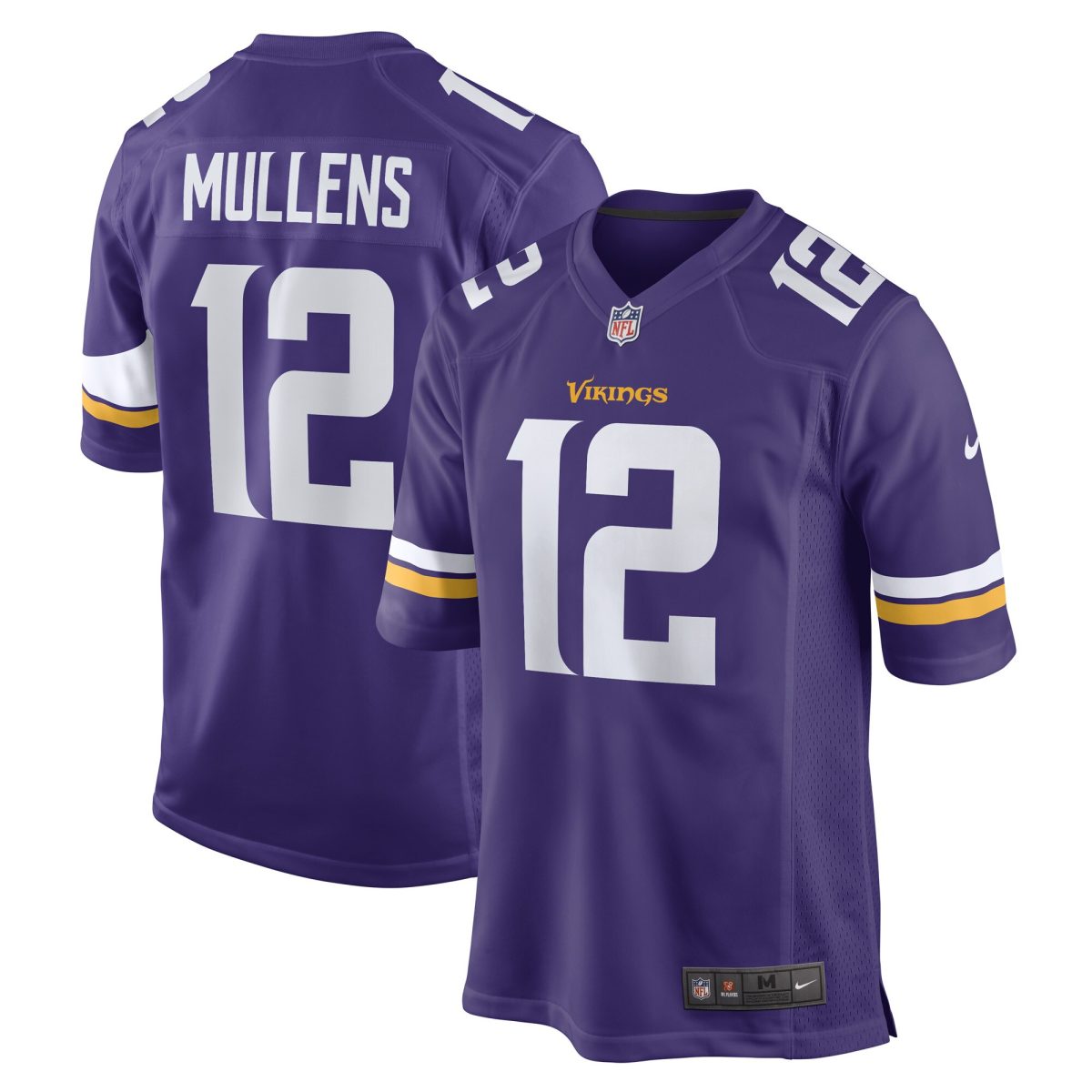 Minnesota Vikings mens nike nick mullens purple minnesota vikings game player jersey Collection | Vikings Online Shop