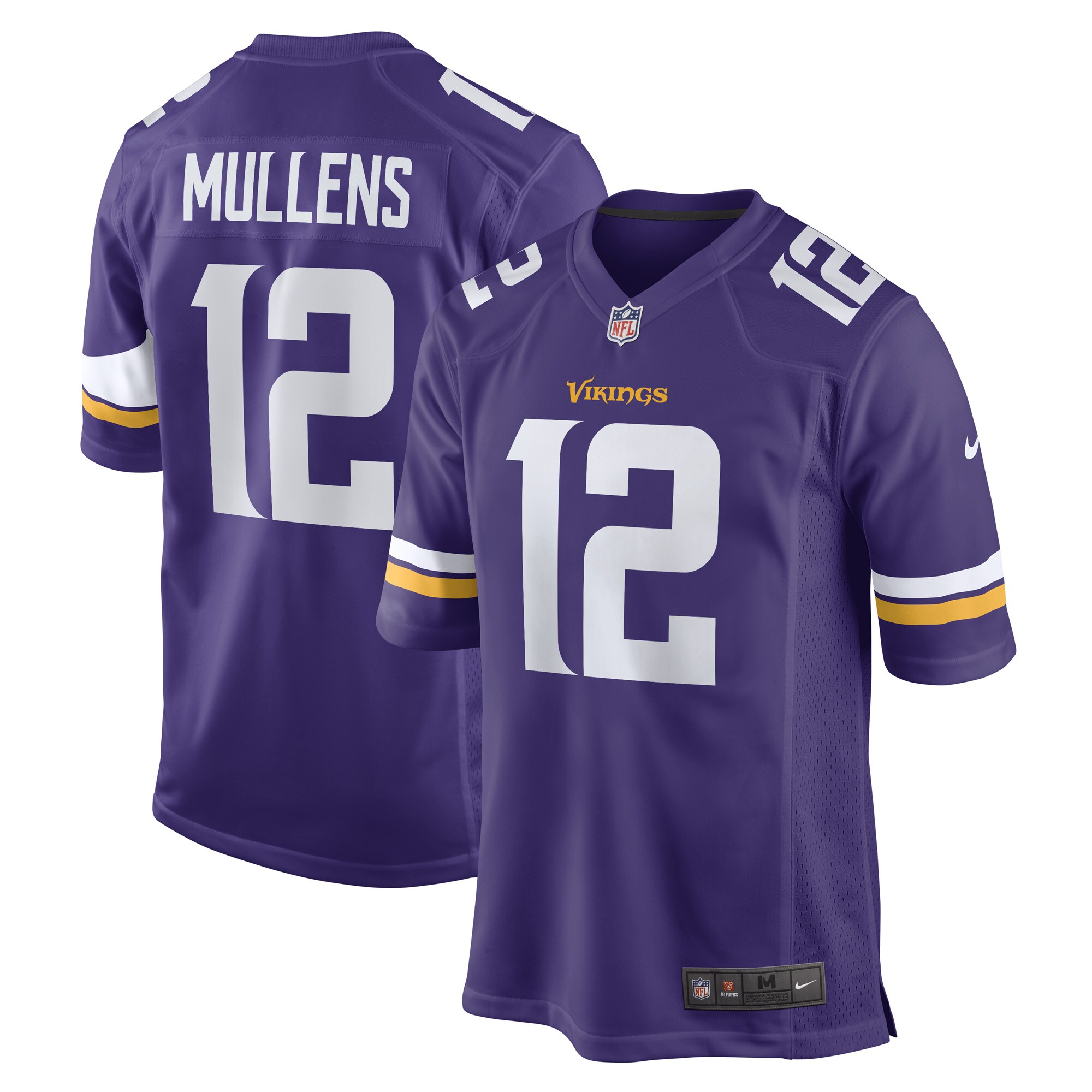 Minnesota Vikings mens nike nick mullens purple minnesota vikings game player jersey Collection | Vikings Online Shop