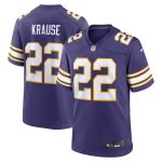 Minnesota Vikings mens nike paul krause purple minnesota vikings classic retired player jersey Collection | Vikings Online Shop