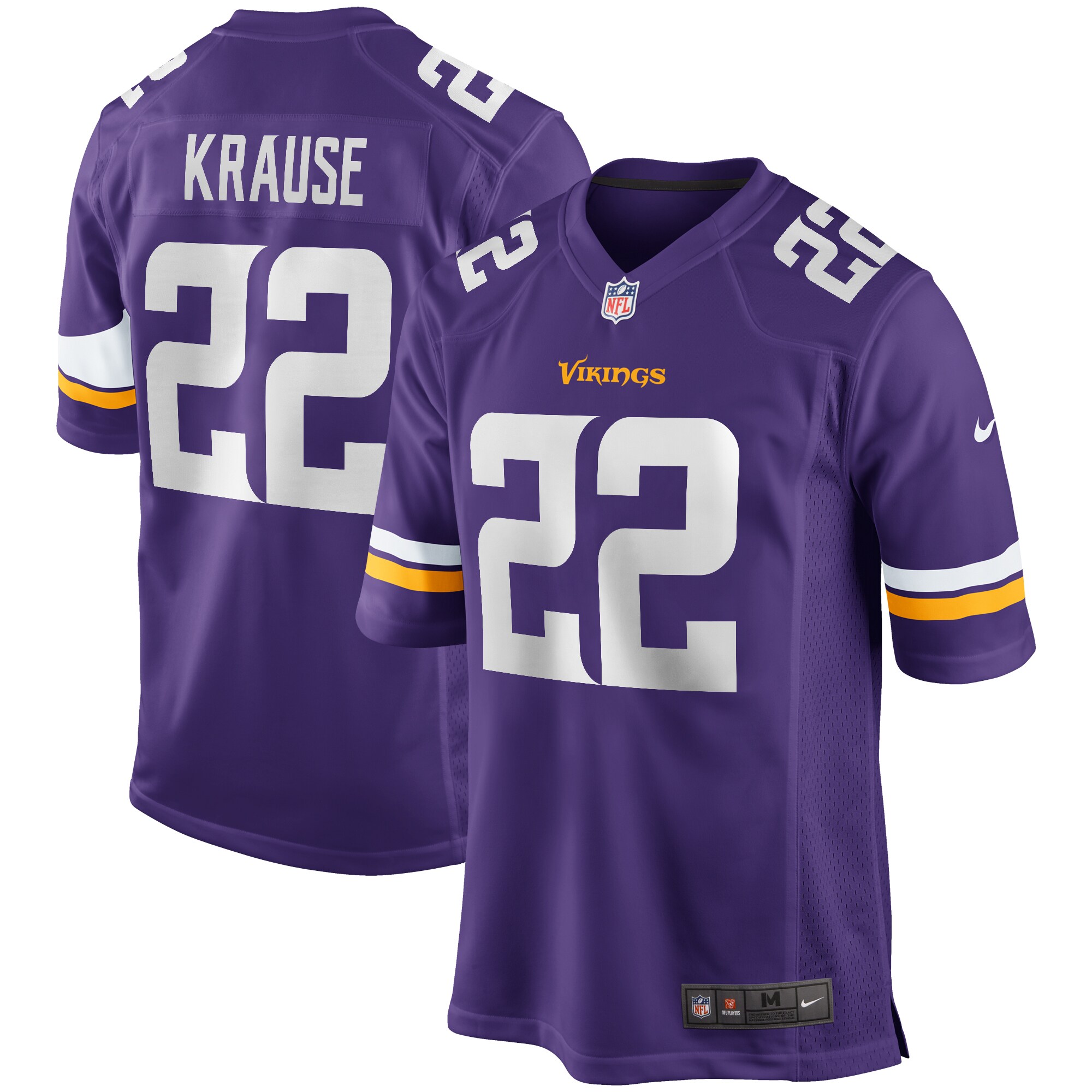 Minnesota Vikings mens nike paul krause purple minnesota vikings game retired player jersey Collection | Vikings Online Shop
