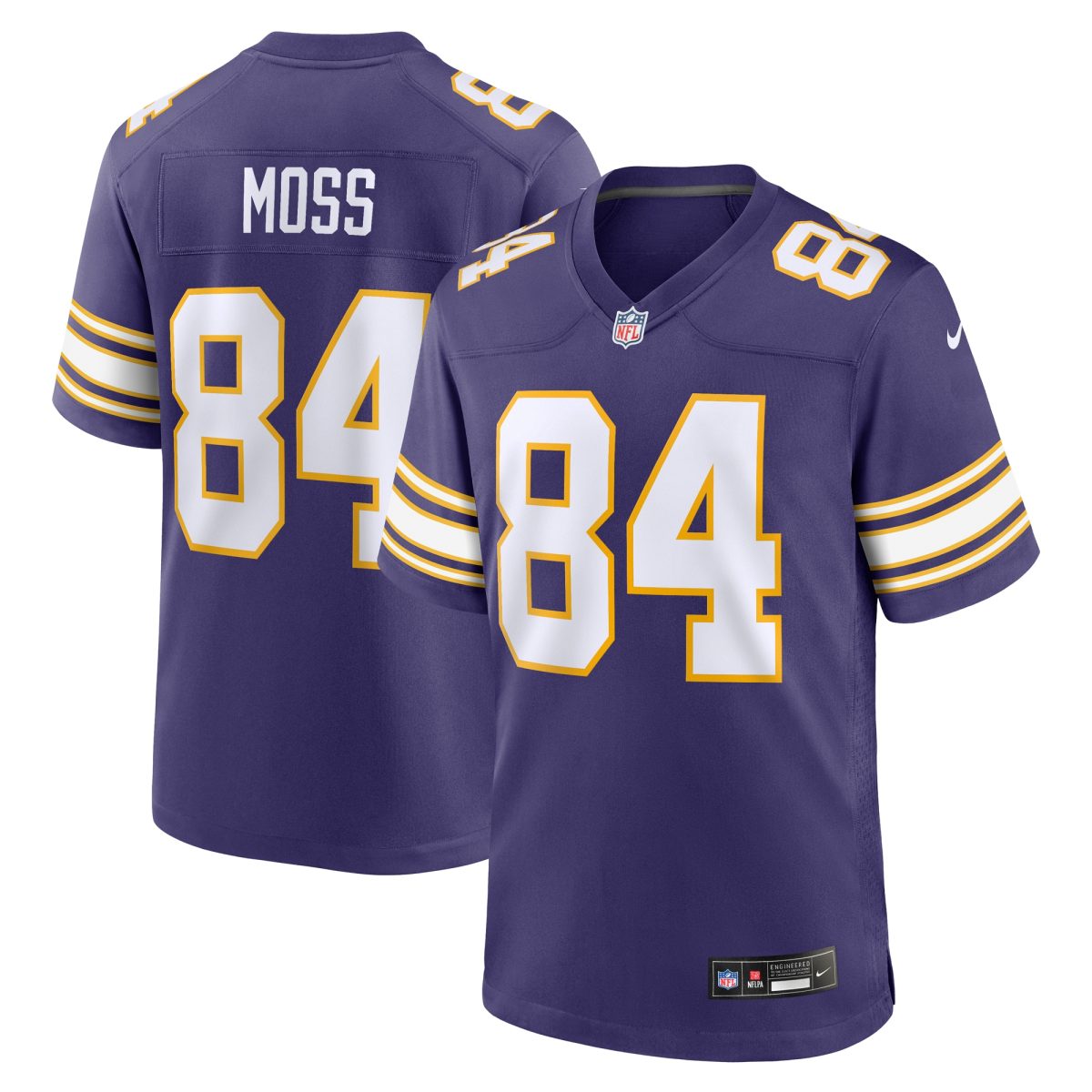 Minnesota Vikings mens nike randy moss purple minnesota vikings classic retired player game jersey Collection | Vikings Online Shop