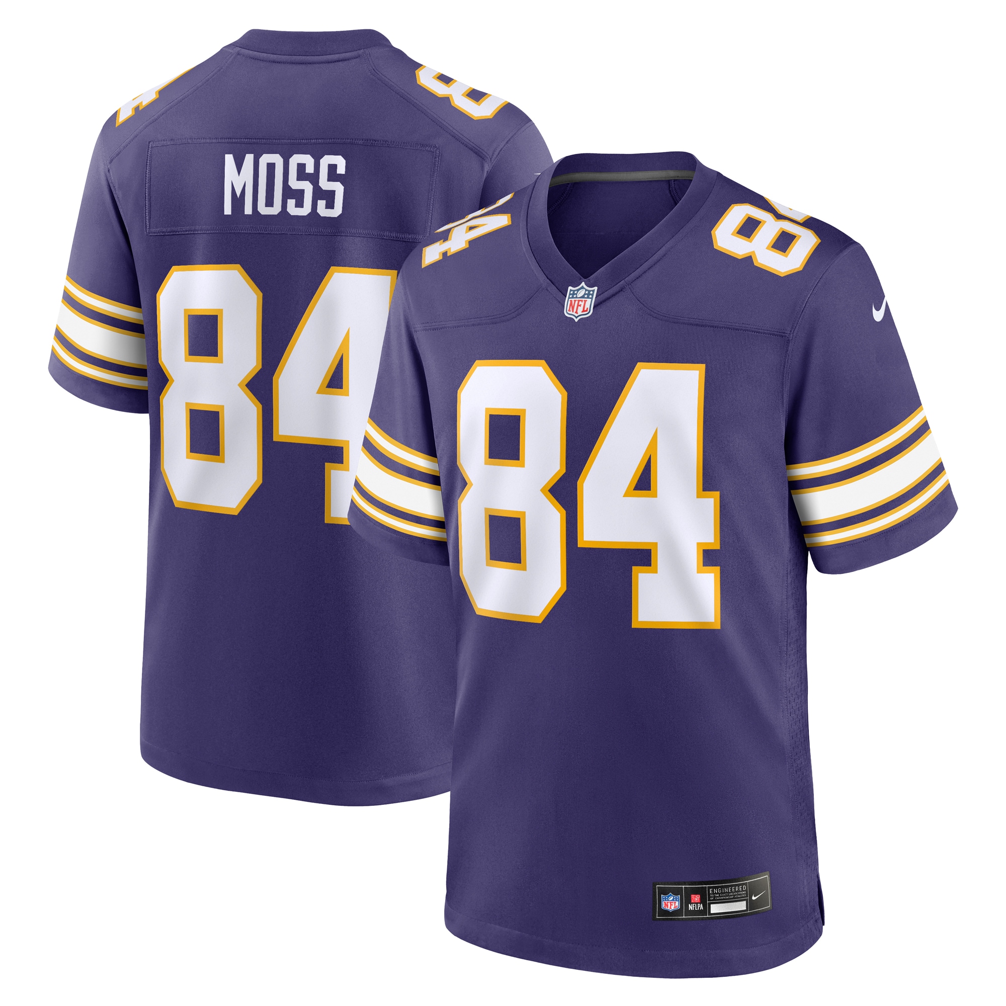 Minnesota Vikings mens nike randy moss purple minnesota vikings classic retired player game jersey Collection | Vikings Online Shop