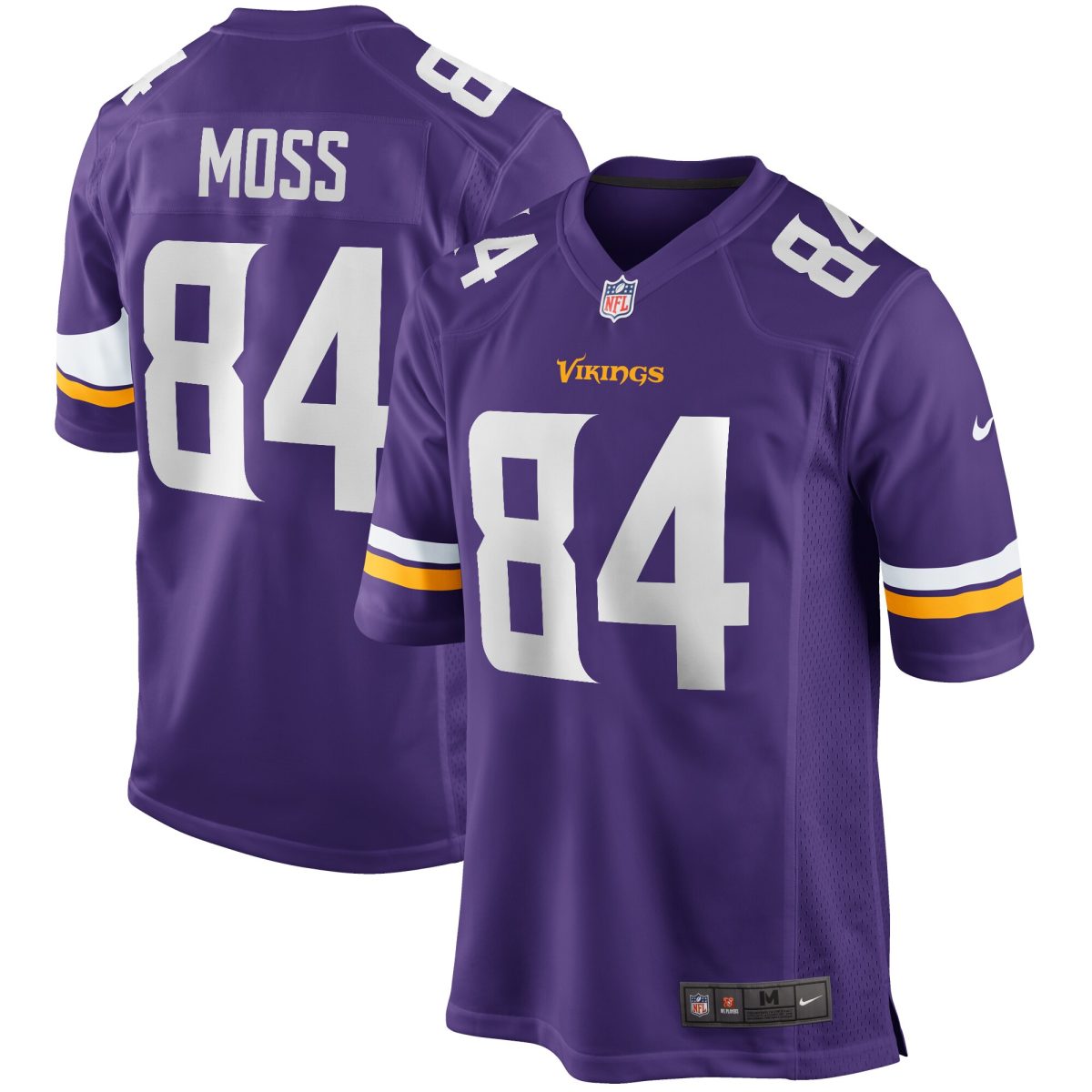 Minnesota Vikings mens nike randy moss purple minnesota vikings game retired player jersey Collection | Vikings Online Shop