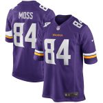 Minnesota Vikings mens nike randy moss purple minnesota vikings game retired player jersey Collection | Vikings Online Shop